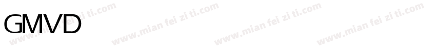 GMVDINPro Medium字体转换